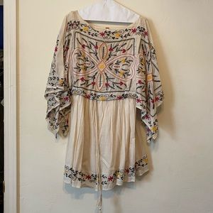 Free People Embroidered Dress